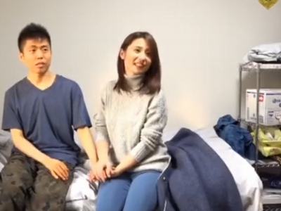 「出していいよ…/////////」卑猥すぎる人妻が童貞くん宅に出向いて中出し筆おろし